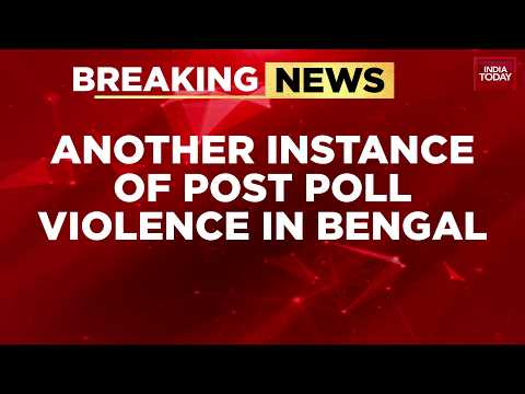 Breaking: Bengal Post-Poll Violence: Mob Vandalises TMC Candidate's Office In Falta Amid EVM Row