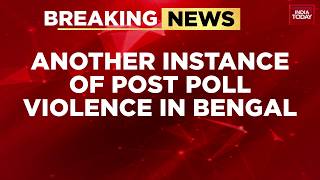 Breaking: Bengal Post-Poll Violence: Mob Vandalises TMC Candidate's Office In Falta Amid EVM Row