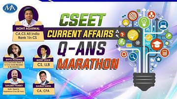 Important CSEET MCQs Current Affairs Q-Ans Marathon