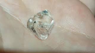 Herkimer diamant (křišťál) - enhydro