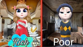 My Talking Angela 2 💖 Rich and Poor 💖 New Gameplay