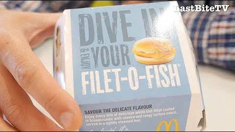 McDonalds Filet-O-Fish burger review - LastBiteTV