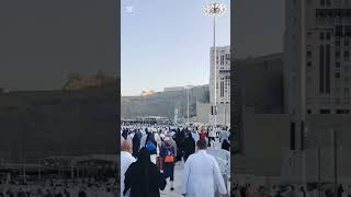 Hajj 2026 Pilgrims Returning to Hotels After Prayer in Masjid al-Haram