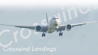 STORMWATCH 2 // More Crosswind Landings at Leipzig/Halle Airport (Germany)