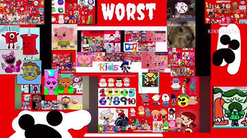 My Best To Worst Character List