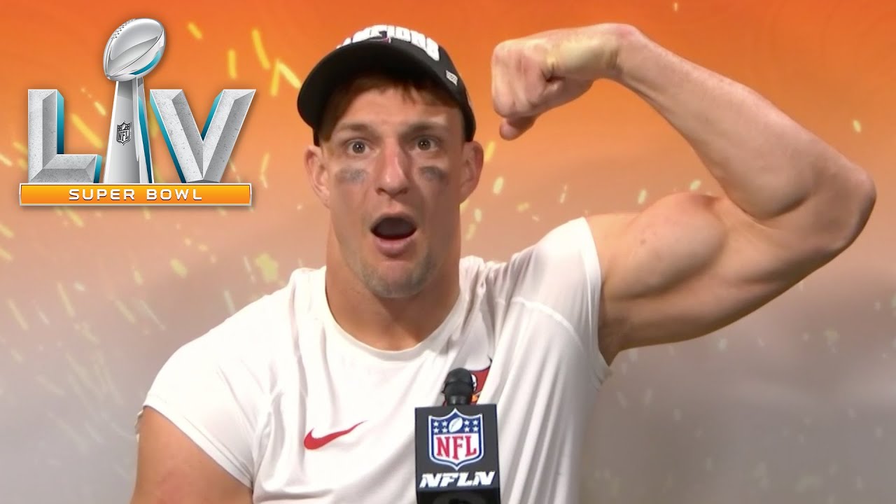 Rob Gronkowski fala sobre possível aposentadoria após mais um Super Bowl: "Não vejo motivo"