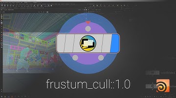 Demo of my custom Frustum Cull v1.0 HDA in Houdini 18.5