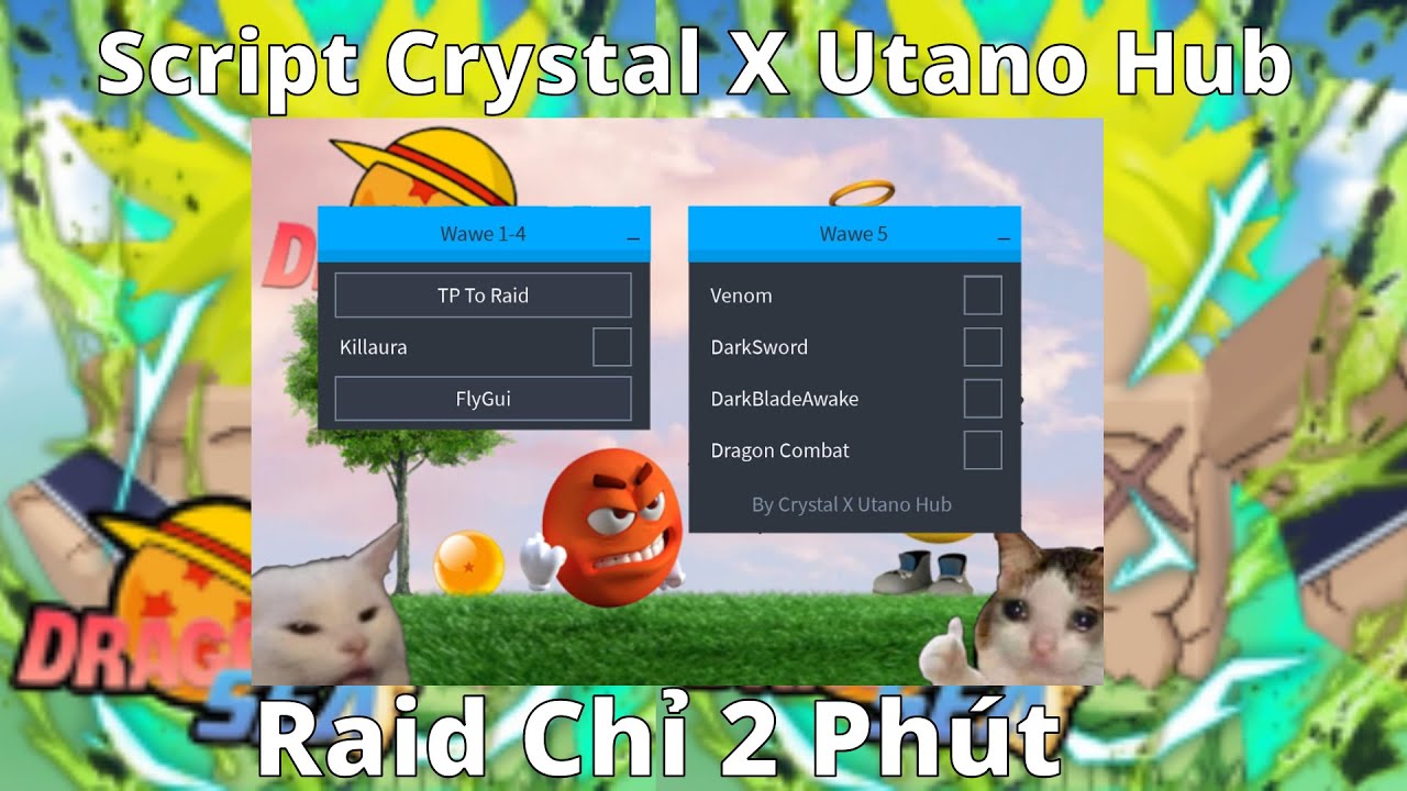[Dragon Sea] Showcase Script Crystal X Utano Hub - Kill Aura ...