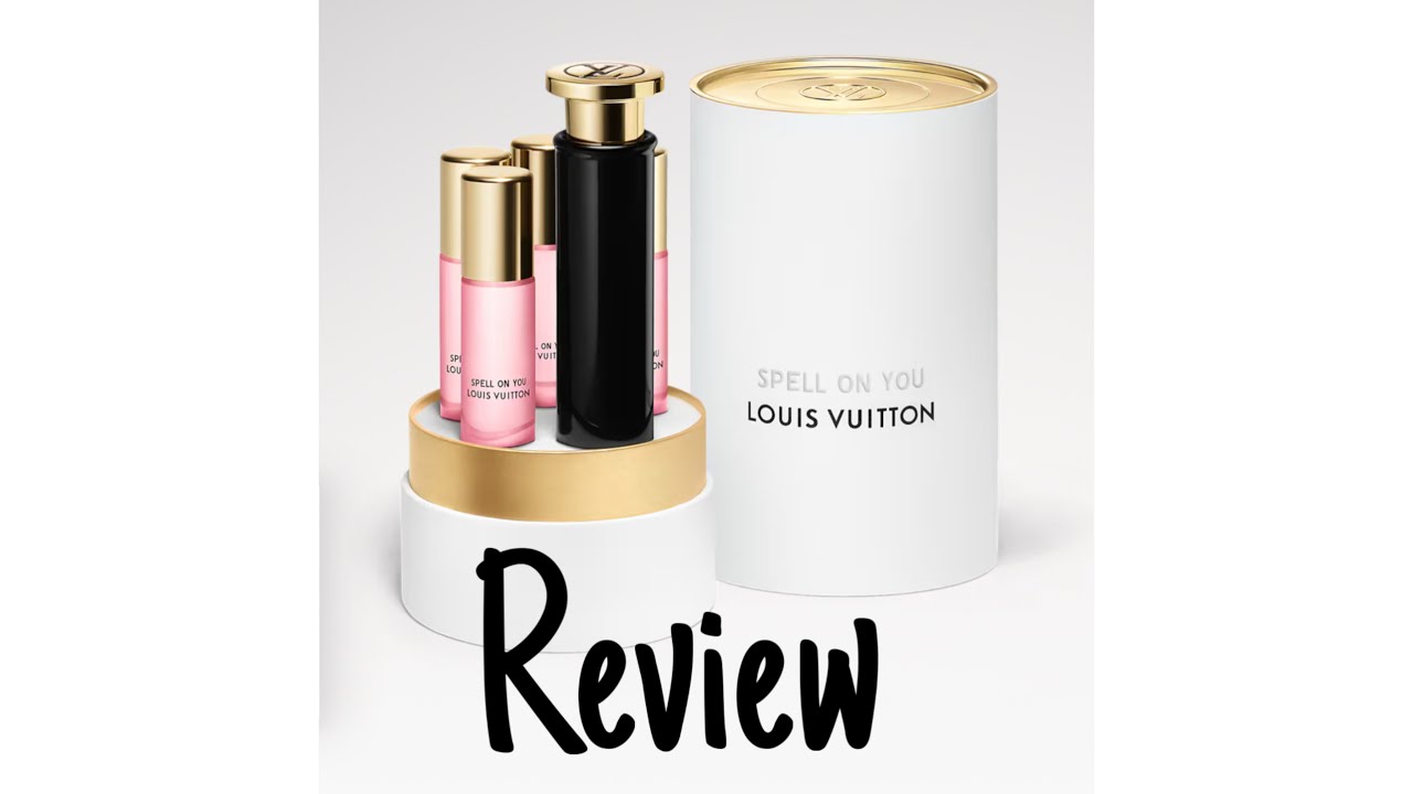 Louis Vuitton Travel Size Perfume & Atomizer Review #louisvuitton