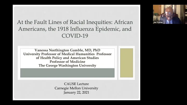 At the Fault Lines of Racial Inequities: Dr. Vanes...