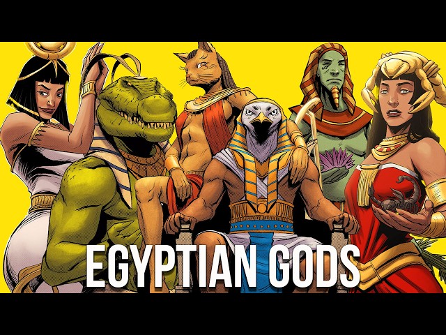 18 INCREDIBLE Gods of Ancient Egypt - EGYPTIAN MYTHOLOGY class=