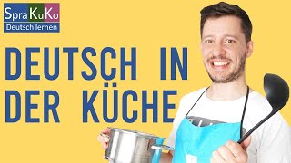 Wortschatz  Gegenstände in der Küche | Sprakuko Deutsch lernen