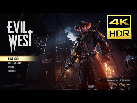 Evil West PS5 O Início de Gameplay 4k 60 fps 