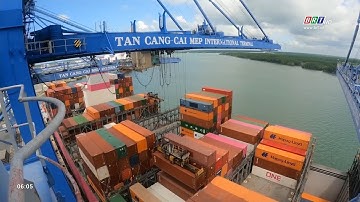 Cảng Quốc tế Tân Cảng– Cái Mép vượt mốc 15.000 Teu sản lượng thông qua cảng | BRTgo