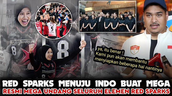 KEJUTAN MEGA‼️RED SPARKS DI UNDANG KE PERNIKAHAN MEGA "MENPORA MEMBENARKAN" BAKAL GEMPAR LAGI NIH..