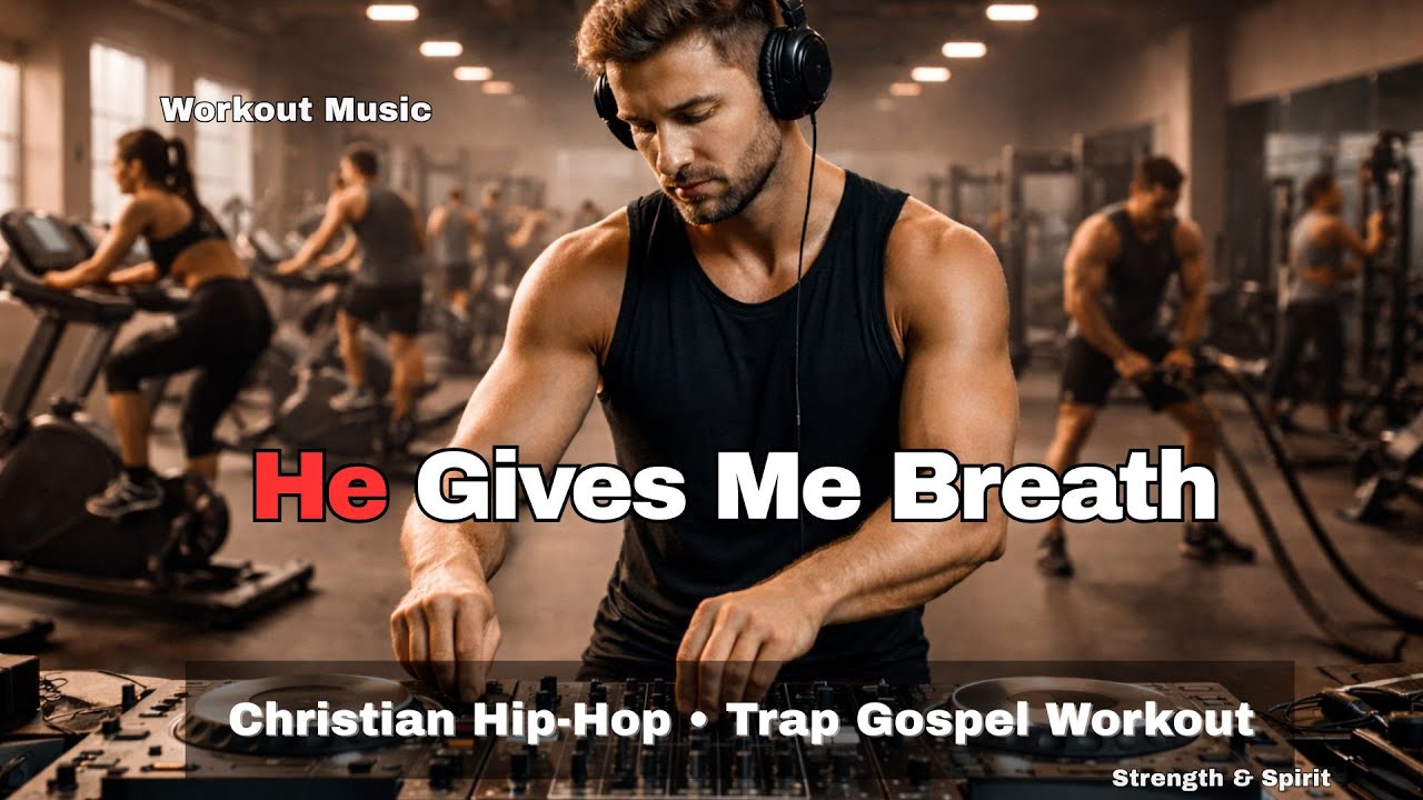 🎧 Christian Workout Music – Strength & Spirit | When My Breath Fails, He Fills Me With Life