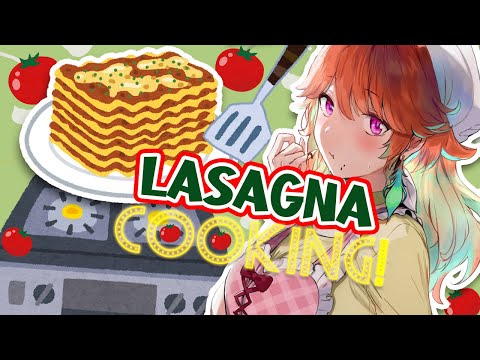 【COOKING LASAGNA!】The End Of Frozen Lasagna Is Near #kfp #キアライブ