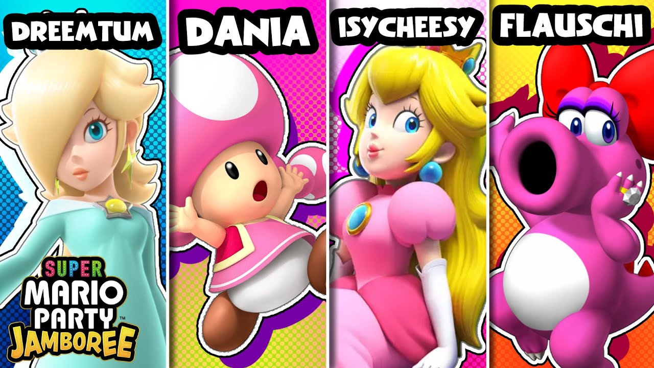 Die PRANKSISTERS spielen MARIO PARTY JAMBOREE! @IsyCheesy @Dreemtum @flauschiyt