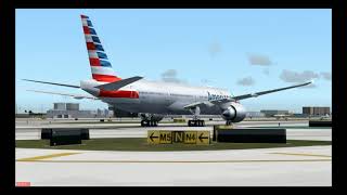 AA2550 777-300ER AMERICAN AIRLINES DALLAS - MIAMI