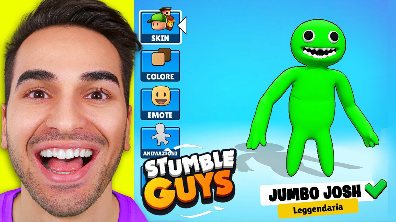 TROVO UNA NUOVA SKIN RARISSIMA SU STUMBLE GUYS!!