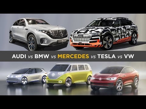 So wollen deutsche Autohersteller Tesla trotzen: Audi, BMW, Daimler & VW´s E-Auto Offensive