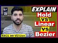Explain Hold vs Linear vs Bezier For Edius All Versoin | Film Editing School