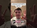 LEAGUE OF LEGENDS ESPORTS FOR DUMMIES! #leagueoflegends #esports