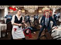 Five Men Attacked A Billionaire CEO in a Restaurant — Waitress’s Hidden Skill Changed Everything...