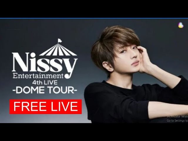 「Nissy Entertainment 4th LIVE 〜DOME TOUR〜」5大ドームツアー開催決定‼︎ | Nissy  Entertainment Live Now