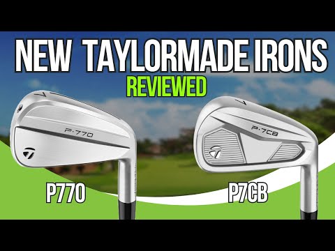 TaylorMade P770 & P7CB Irons Review - YouTube