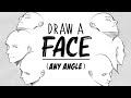 How to draw faces from all angles  drawlikeasir