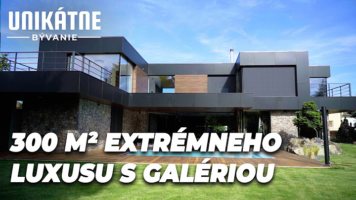 Dom ako z amerického filmu. Architekt vybudoval UNIKÁTNY LUXUS