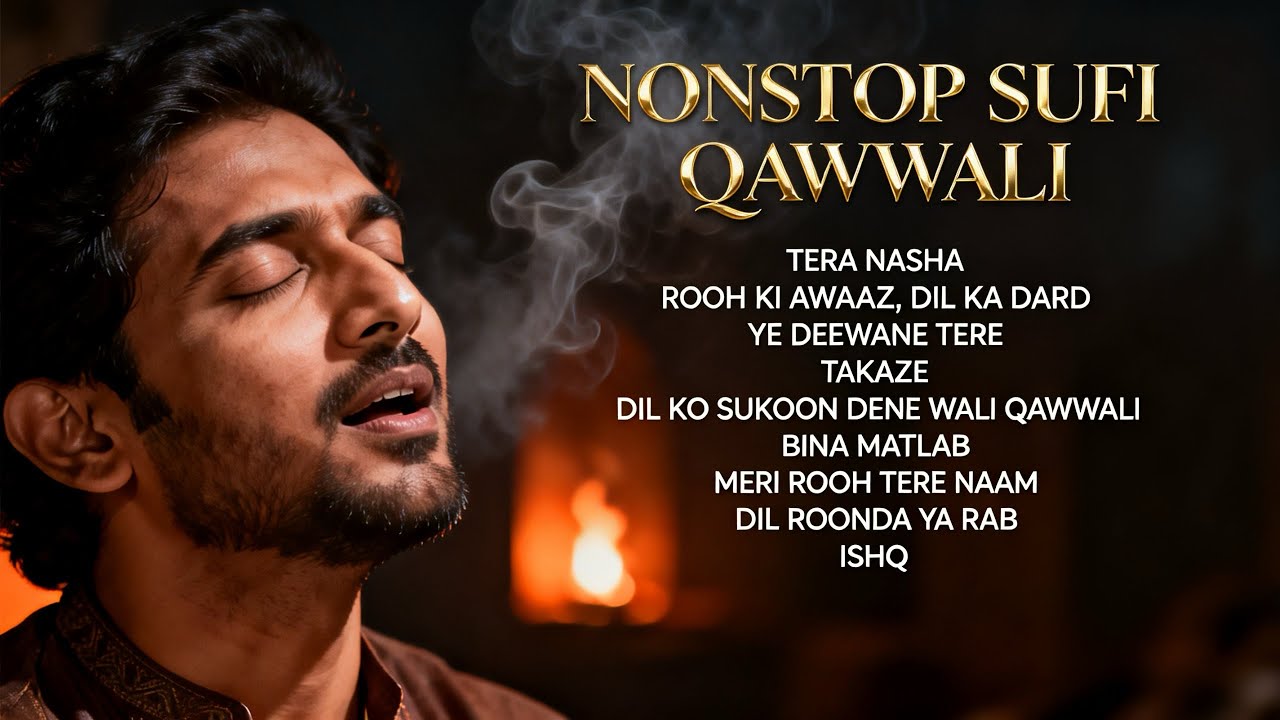 Non Stop Sufi Songs 💛 Tera Nasha | Rooh Ki Awaaz | Heart Touching & Emotional