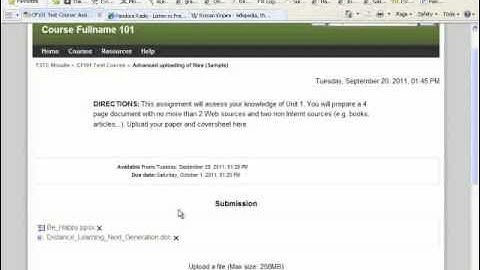 Creating & Grading Assignments in Moodle