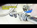 How to fix Stuck bathroom water toilet shutoff valve