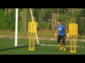 【日本代表合宿】　公開練習・GK 川島永嗣選手の練習