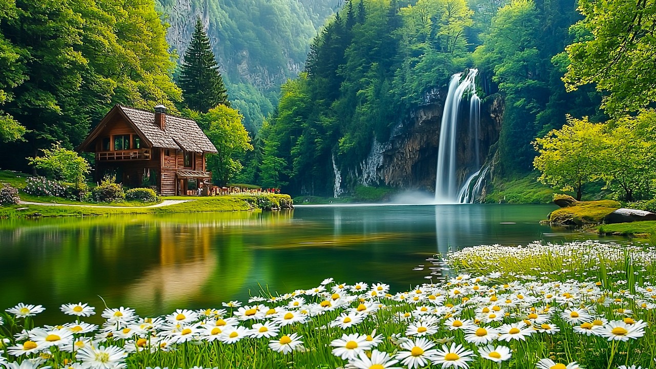 Восстановите свою нервную систему 🌿 Расслабляющая музыка для снятия тревоги