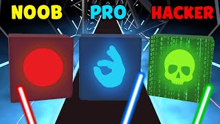 NOOB vs PRO vs HACKER - Beat Blade screenshot 4