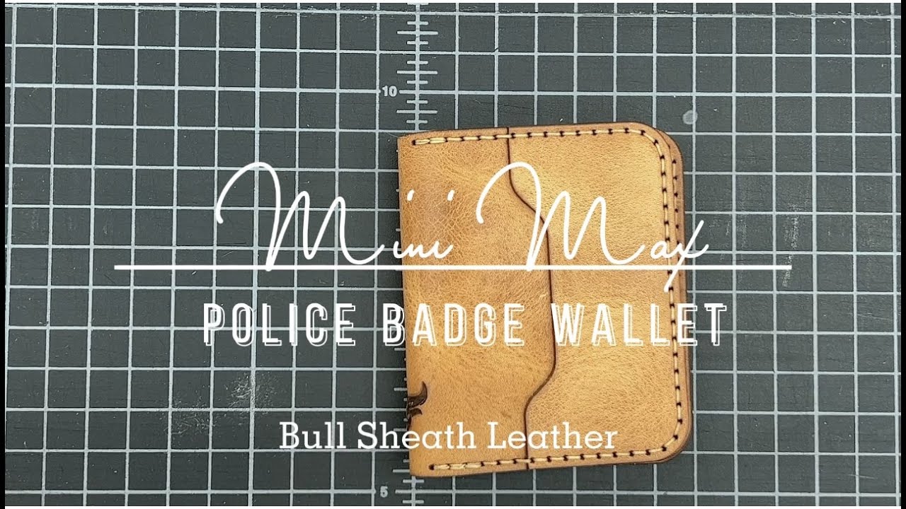 All Leather Badge Wallet for Your Blue Knights Shield – Blueknights NY9.org