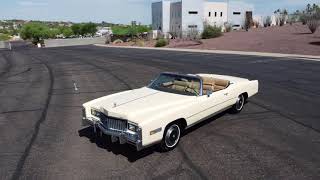 Startup Video - 1976 Cadillac Eldorado Convertible
