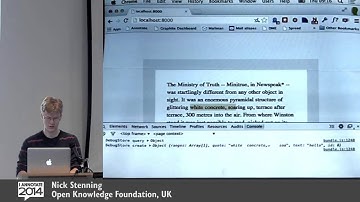 Annotator 2.0 ~ Nick Stenning @ I Annotate 2014
