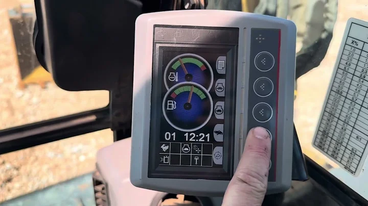 Cat 308 Excavator: How To Use Hydraulic Quick Attach System