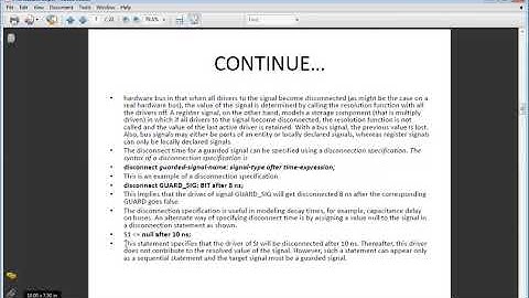 SAITM B.Tech ETCE SEM 6 VHDL & DIGITAL DESIGN UNIT 4 LECTURE 16