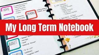 My Long Term Notebook Flip through