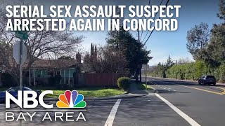 Serial Sex Assault Suspect Arrested Again in Concord