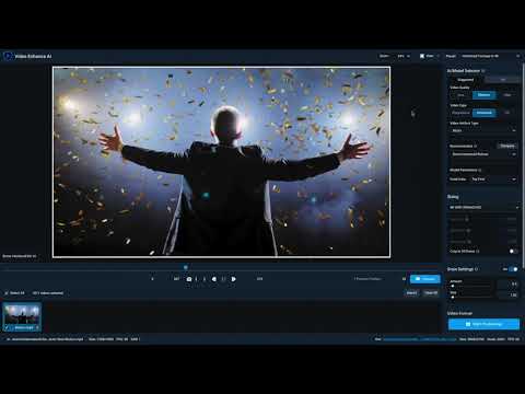 Video Enhance AI - Using the Preset Manager