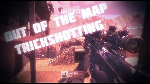 Out Of The Map Trickshotting (BO2)