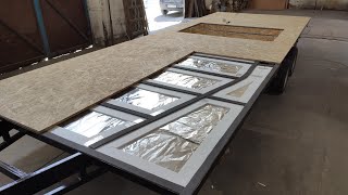 insulated TINYHOUSE trailer build!