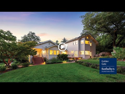 187 Prospect Ave, Ross, CA home video tour