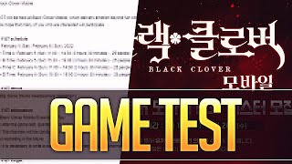 BLACK CLOVER MOBILE GAME TEST! IT'S TIME!  | Black Clover Mobile screenshot 2